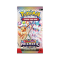 Pokémon TCG Scarlet & Violet Prismatic Evolutions boosterpakke med Eevee og Sylveon