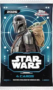 Topps Star Wars Chrome 2026 – enkeltpakke