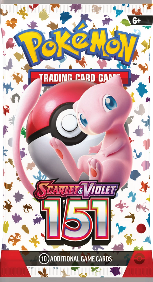 Pokémon TCG Scarlet & Violet 151 boosterpakke med Mew